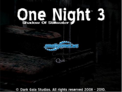 One Night 3: Shadows Of Stillwater