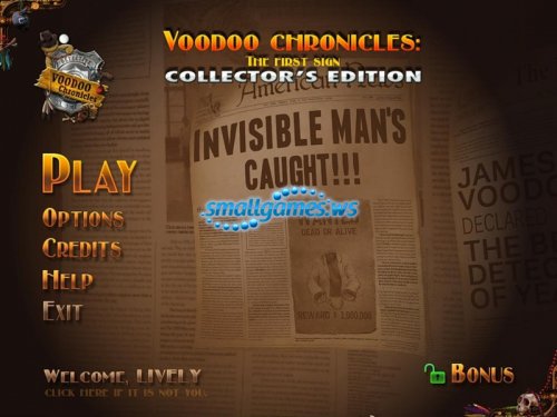 Voodoo Chronicles: The First Sign Collectors Edition