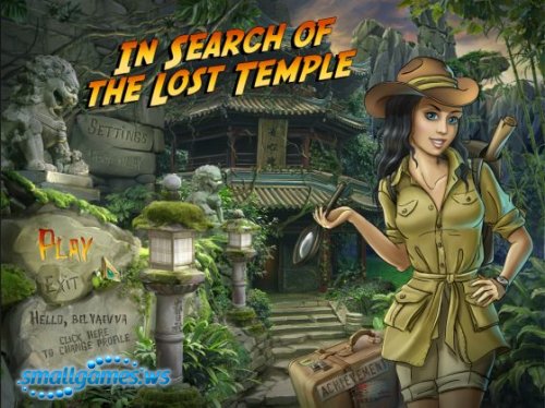 In Search of the Lost Temple