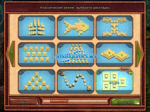 Mahjong: Legacy of Toltecs (русская версия)