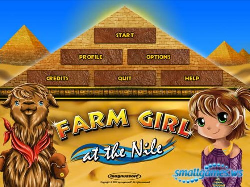 Farm Girl at the Nile