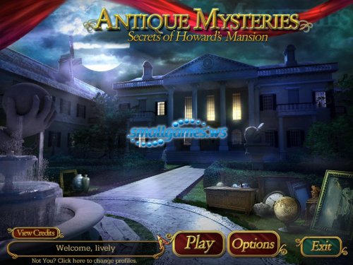 Antique Mysteries: Secrets of Howards Mansion