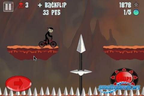 Stickman BMX Pro (2012/ENG/Android)