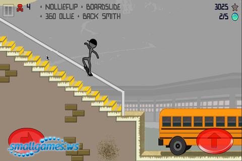 Stickman Skater Pro (2012/ENG/Android)