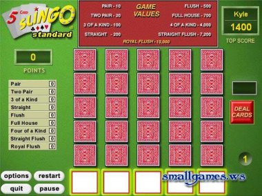 5 Card Slingo 1.0.9